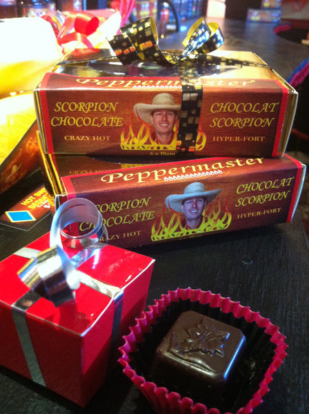 Scorpion Chocolates - The World's Hottest Chocolate