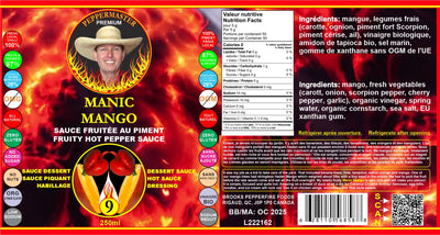 Manic Mango Hot Sauce image 2