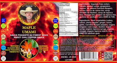 Spicy Maple Umami Sauce | Sweet, Savoury, Boldly Spicy Maple Umami Hot Sauce image 2