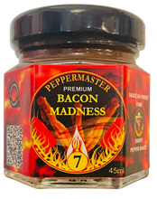 Load image into Gallery viewer, BACON MADNESS Bacon hot sauce makes it better!
