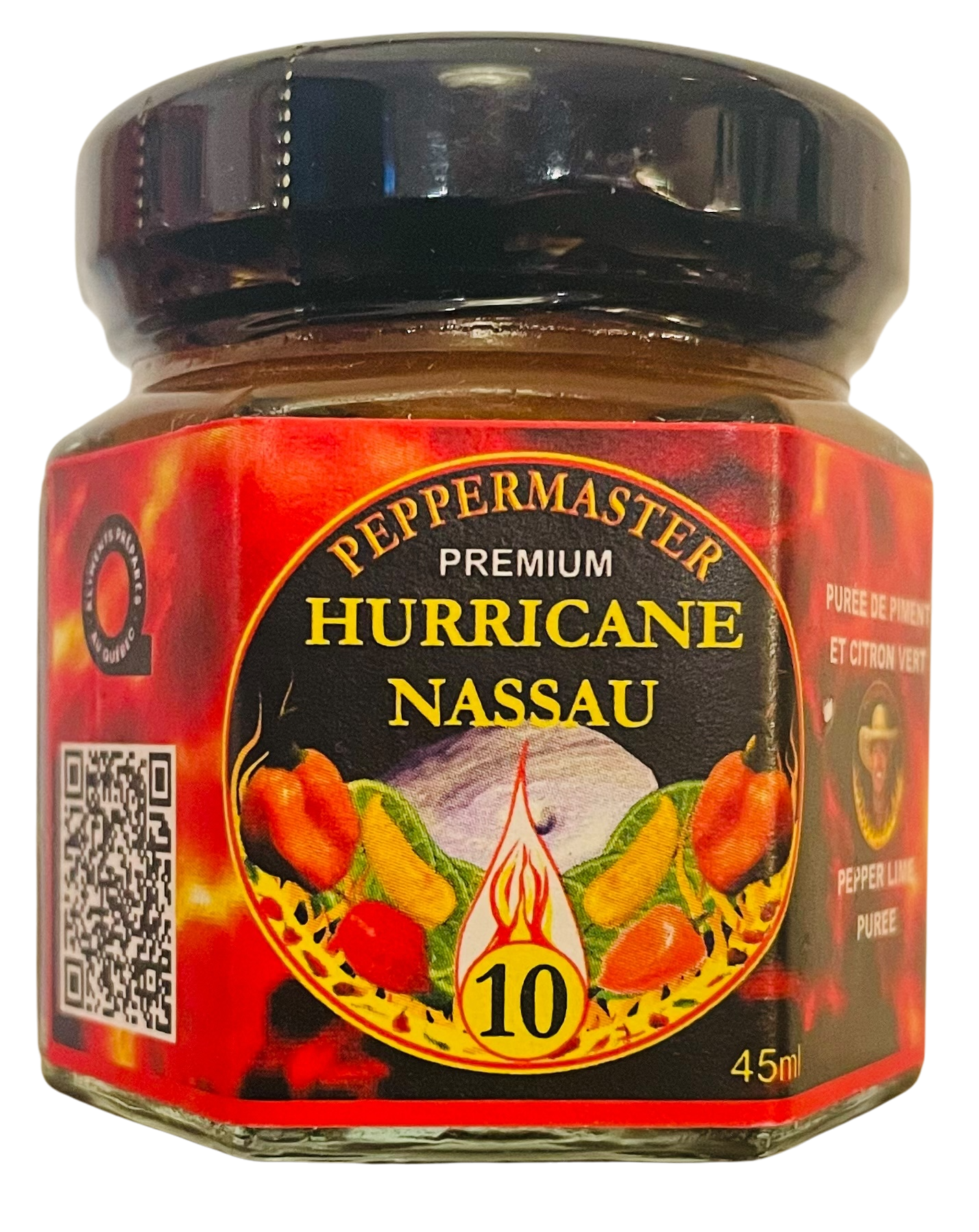 Hurricane Nassau. Hurricane Mash plus Goatpepper, Aji.