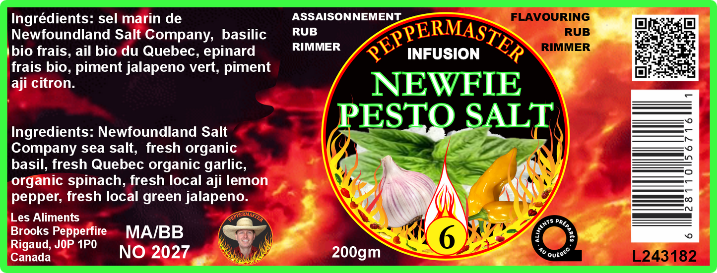 Newfie Pesto Salt