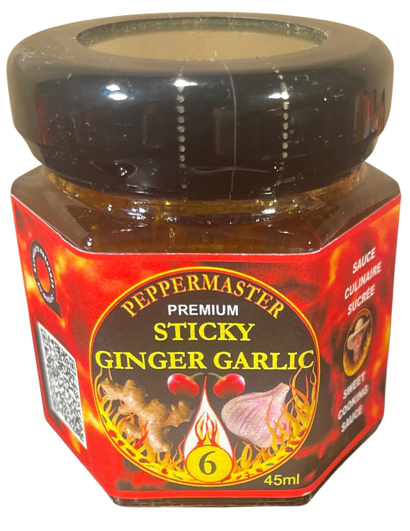 Sticky Ginger Garlic Hot Sauce