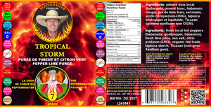 Tropical Storm Hot Sauce | Medium Heat, Bold Flavour | Peppermaster