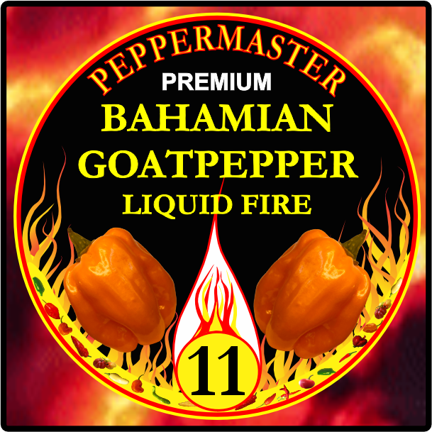 Bahamian Goat Pepper Liquid Fire