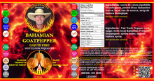 Load image into Gallery viewer, Bahamian Goat Pepper Liquid Fire
