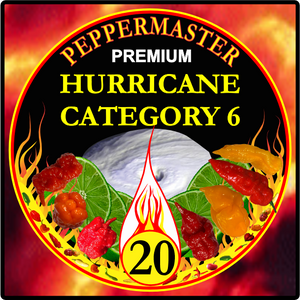 Hurricane Cat 6 Hot Sauce | A Complex Symphony of Extreme Flavour and Waves of Heat