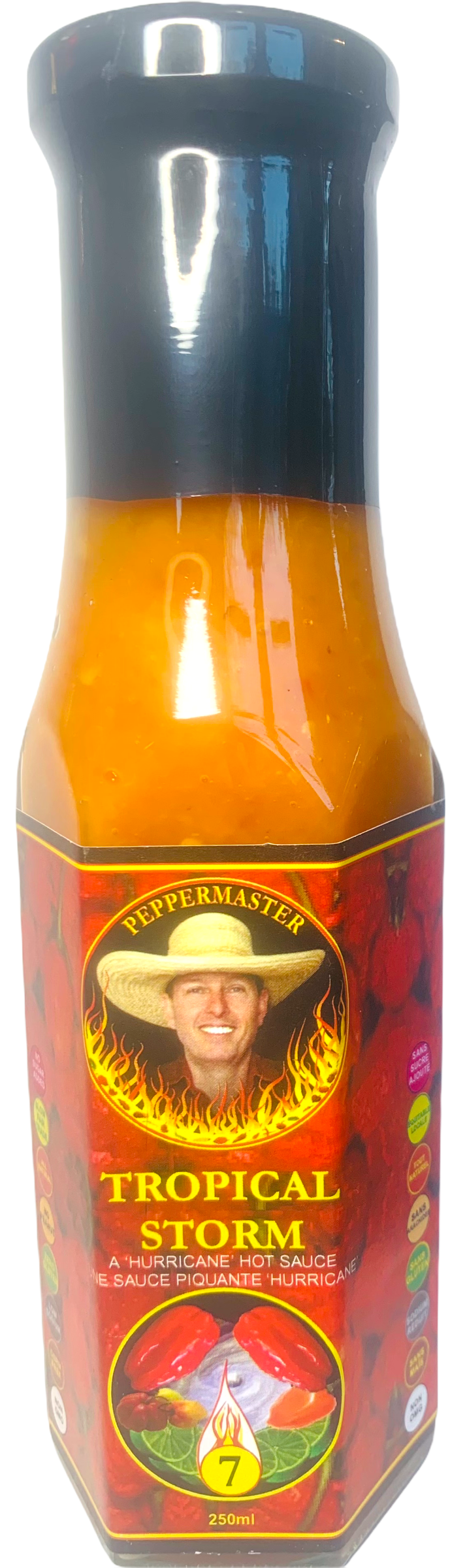 Tropical Storm Hot Sauce | Medium Heat, Bold Flavour | Peppermaster